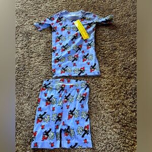 NWT Hanna Andersson marvel organic cotton pajama set! Sz 6-7